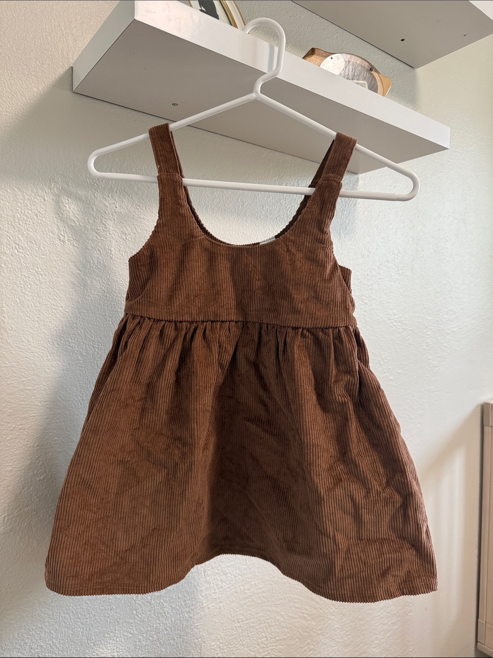 Carter's Brown Corduroy Pinafore Dress